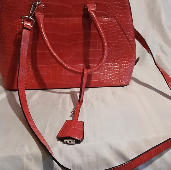 ZARA Tote Bag - Hot PNK hand handles /crossbody straps - Picture 8 of 12
